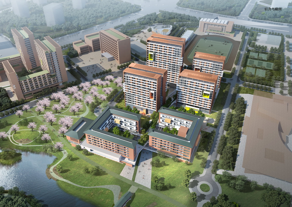 華南理工大學(xué)廣州國際校區(qū)一期宿舍樓